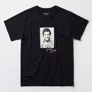 NWOT Urban Outfitters Reason Pablo Escobar Mugshot Tee Size XL